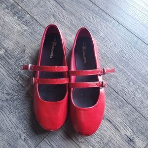 No Boundaries Red Mary Jane Shoes